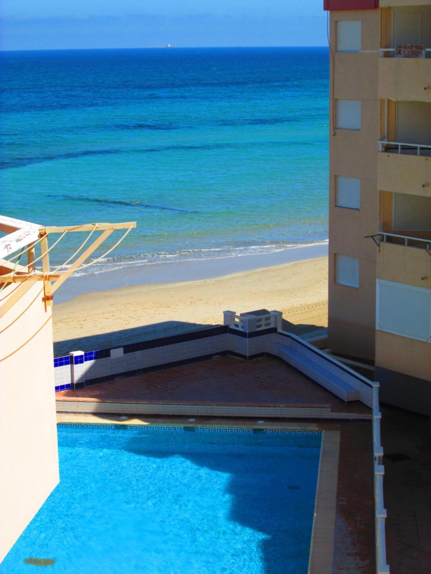 Apartmán Bright Studio With The Seaview And Swimming Pool La Manga del Mar Menor Exteriér fotografie